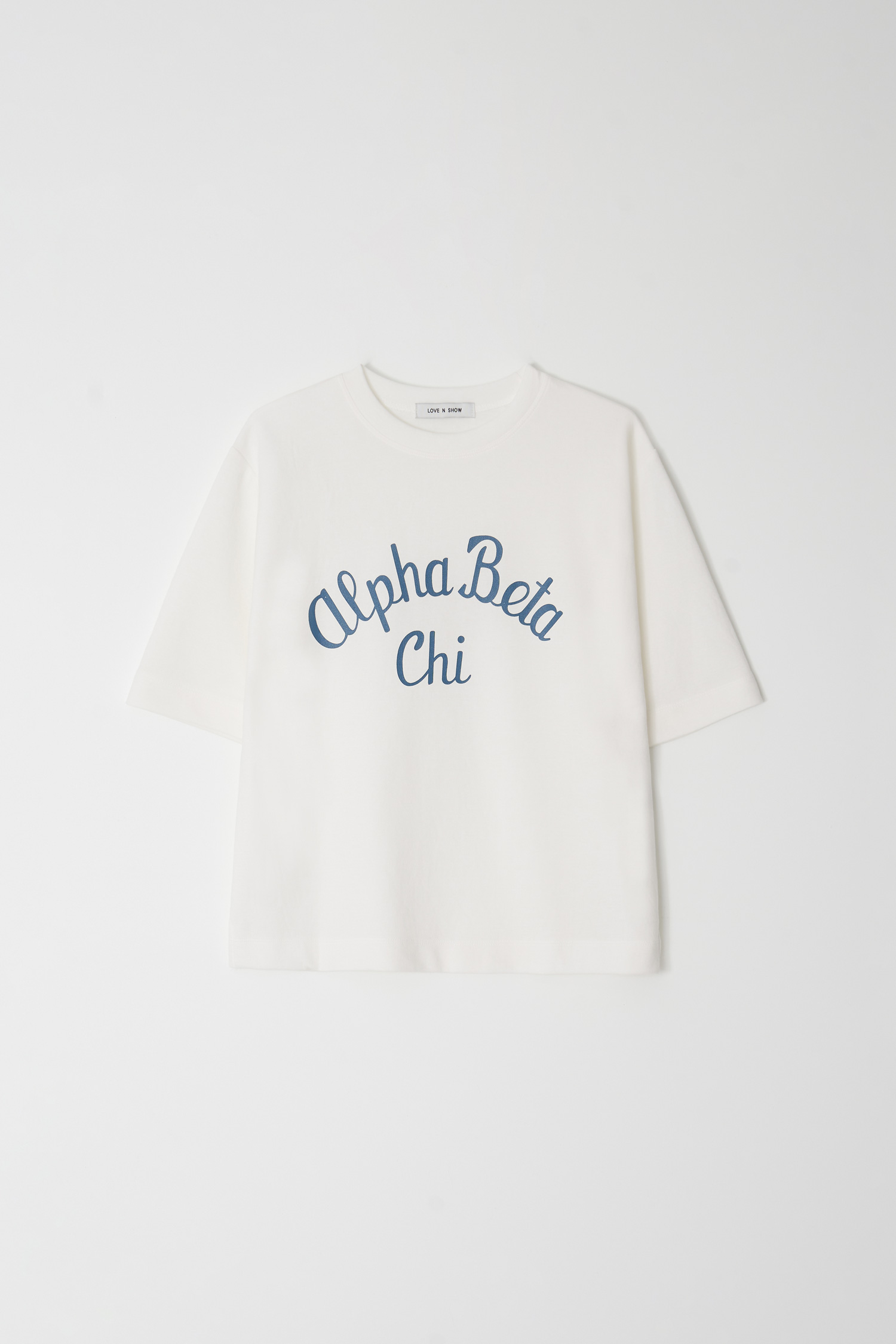Alpha Beta printed t-shirt